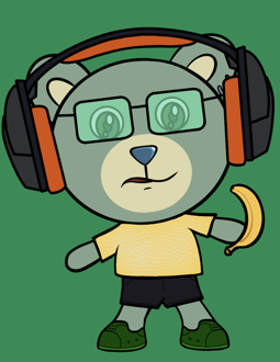 Best Polygon NFT Collection on Opensea - Jolly Teddy Party #7872