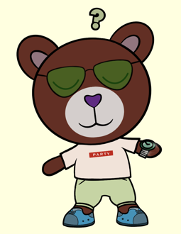 Best Polygon NFT Collection on Opensea - Jolly Teddy Party #7874