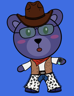 Best Polygon NFT Collection on Opensea - Jolly Teddy Party #7876