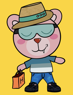 Best Polygon NFT Collection on Opensea - Jolly Teddy Party #7886