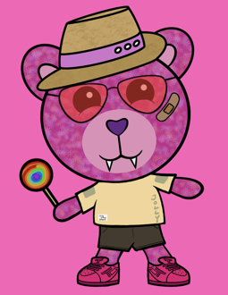 Best Polygon NFT Collection on Opensea - Jolly Teddy Party #7887