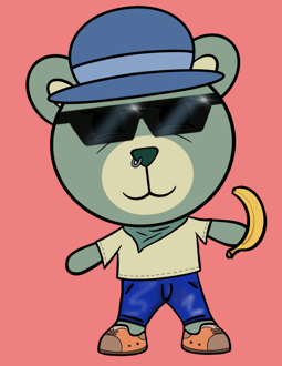 Best Polygon NFT Collection on Opensea - Jolly Teddy Party #7893
