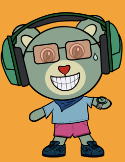 Best Polygon NFT Collection on Opensea - Jolly Teddy Party #7894