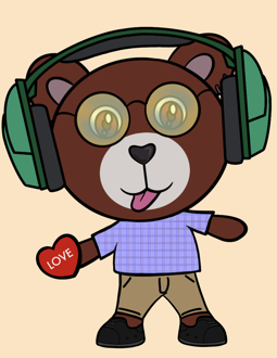 Best Polygon NFT Collection on Opensea - Jolly Teddy Party #7897