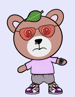 Best Polygon NFT Collection on Opensea - Jolly Teddy Party #7904