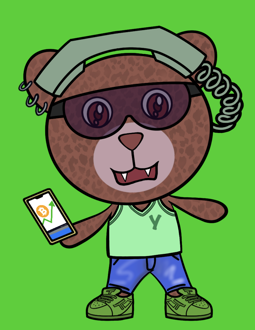 Best Polygon NFT Collection on Opensea - Jolly Teddy Party #7908
