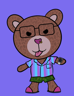 Best Polygon NFT Collection on Opensea - Jolly Teddy Party #7914