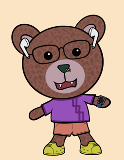 Best Polygon NFT Collection on Opensea - Jolly Teddy Party #7916