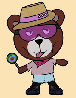 Best Polygon NFT Collection on Opensea - Jolly Teddy Party #7920