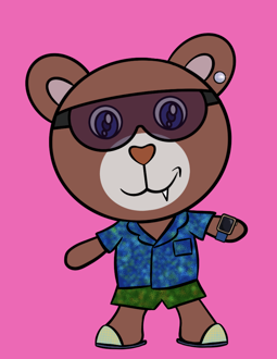Best Polygon NFT Collection on Opensea - Jolly Teddy Party #7926