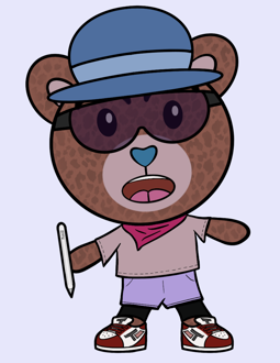 Best Polygon NFT Collection on Opensea - Jolly Teddy Party #7927