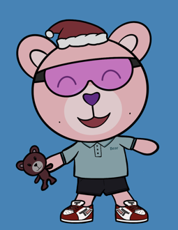 Best Polygon NFT Collection on Opensea - Jolly Teddy Party #793