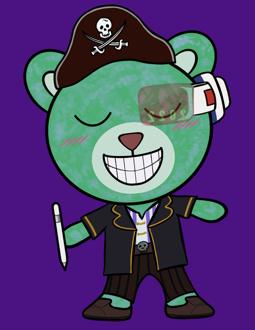 Best Polygon NFT Collection on Opensea - Jolly Teddy Party #7945