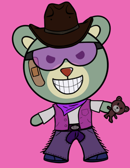 Best Polygon NFT Collection on Opensea - Jolly Teddy Party #7948