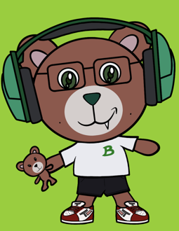 Best Polygon NFT Collection on Opensea - Jolly Teddy Party #7951