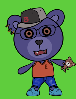 Best Polygon NFT Collection on Opensea - Jolly Teddy Party #7964