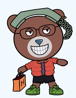 Best Polygon NFT Collection on Opensea - Jolly Teddy Party #7969