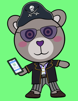 Best Polygon NFT Collection on Opensea - Jolly Teddy Party #7973