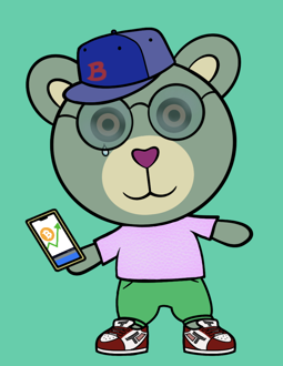 Best Polygon NFT Collection on Opensea - Jolly Teddy Party #7980