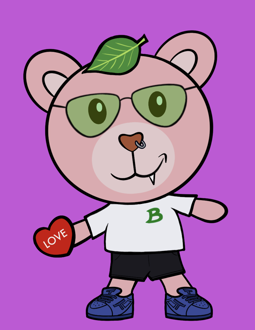 Best Polygon NFT Collection on Opensea - Jolly Teddy Party #7981