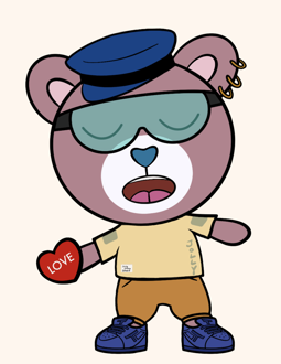 Best Polygon NFT Collection on Opensea - Jolly Teddy Party #7982