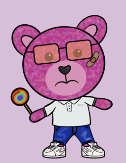 Best Polygon NFT Collection on Opensea - Jolly Teddy Party #7983