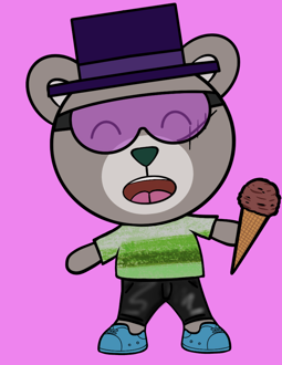 Best Polygon NFT Collection on Opensea - Jolly Teddy Party #7989
