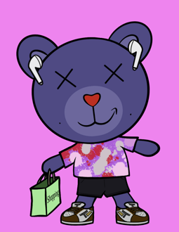 Best Polygon NFT Collection on Opensea - Jolly Teddy Party #799