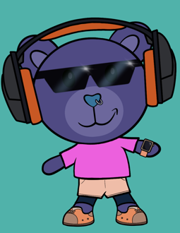 Best Polygon NFT Collection on Opensea - Jolly Teddy Party #8000