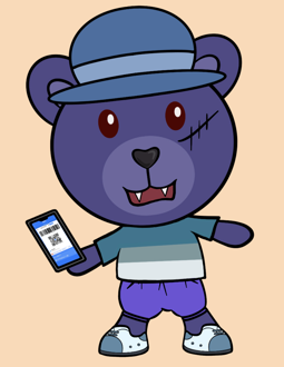 Best Polygon NFT Collection on Opensea - Jolly Teddy Party #8052