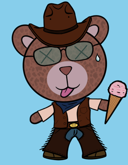 Best Polygon NFT Collection on Opensea - Jolly Teddy Party #8053