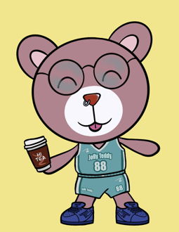 Best Polygon NFT Collection on Opensea - Jolly Teddy Party #8057