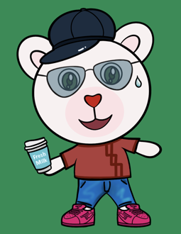 Best Polygon NFT Collection on Opensea - Jolly Teddy Party #8064