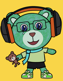 Best Polygon NFT Collection on Opensea - Jolly Teddy Party #8070
