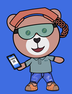 Best Polygon NFT Collection on Opensea - Jolly Teddy Party #8084
