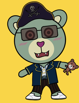 Best Polygon NFT Collection on Opensea - Jolly Teddy Party #8085