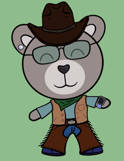 Best Polygon NFT Collection on Opensea - Jolly Teddy Party #8093