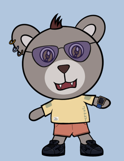 Best Polygon NFT Collection on Opensea - Jolly Teddy Party #8094