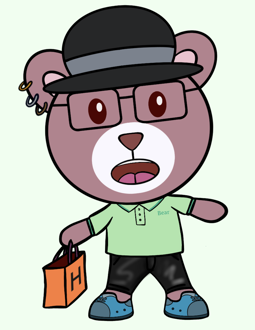 Best Polygon NFT Collection on Opensea - Jolly Teddy Party #8096