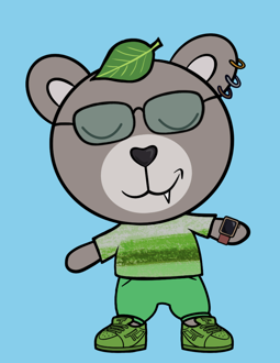 Best Polygon NFT Collection on Opensea - Jolly Teddy Party #8098