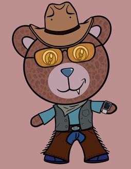 Best Polygon NFT Collection on Opensea - Jolly Teddy Party #8113
