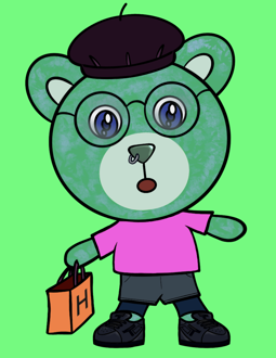 Best Polygon NFT Collection on Opensea - Jolly Teddy Party #8116