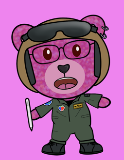 Best Polygon NFT Collection on Opensea - Jolly Teddy Party #8118