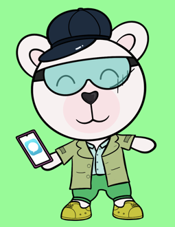 Best Polygon NFT Collection on Opensea - Jolly Teddy Party #8120