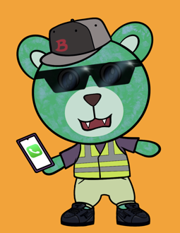 Best Polygon NFT Collection on Opensea - Jolly Teddy Party #8126