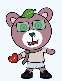 Best Polygon NFT Collection on Opensea - Jolly Teddy Party #8129