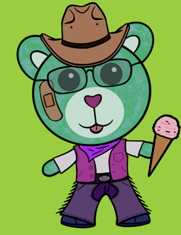 Best Polygon NFT Collection on Opensea - Jolly Teddy Party #8130