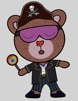 Best Polygon NFT Collection on Opensea - Jolly Teddy Party #8131