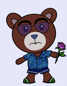 Best Polygon NFT Collection on Opensea - Jolly Teddy Party #8132