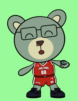 Best Polygon NFT Collection on Opensea - Jolly Teddy Party #814